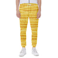 Corn Pattern Print Joggers