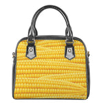 Corn Pattern Print Shoulder Handbag