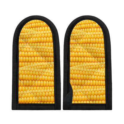 Corn Pattern Print Skillet Handle Cover