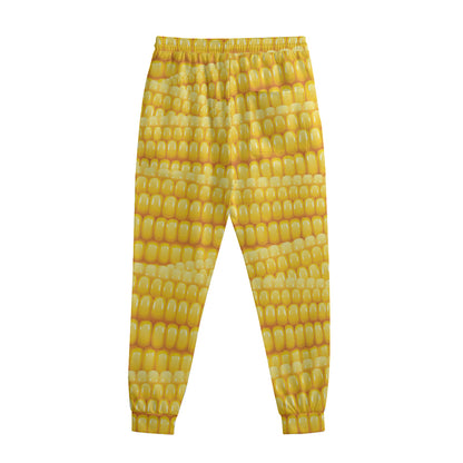 Corn Pattern Print Sweatpants