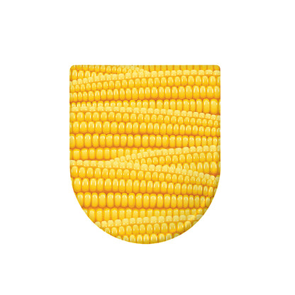 Corn Pattern Print Toilet Lid Cover