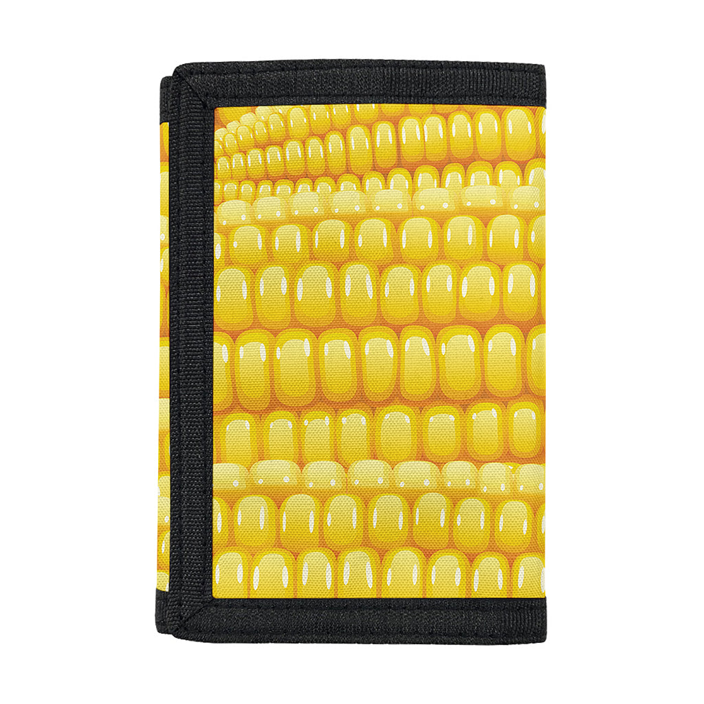 Corn Pattern Print Trifold Wallet