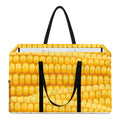 Corn Pattern Print Utility Tote Bag