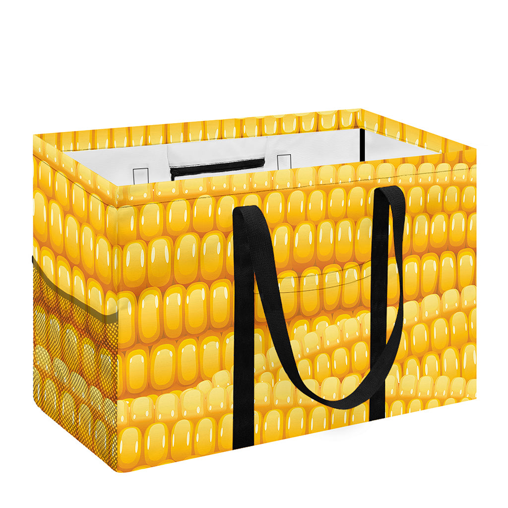 Corn Pattern Print Utility Tote Bag