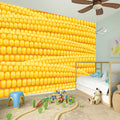 Corn Pattern Print Wall Sticker