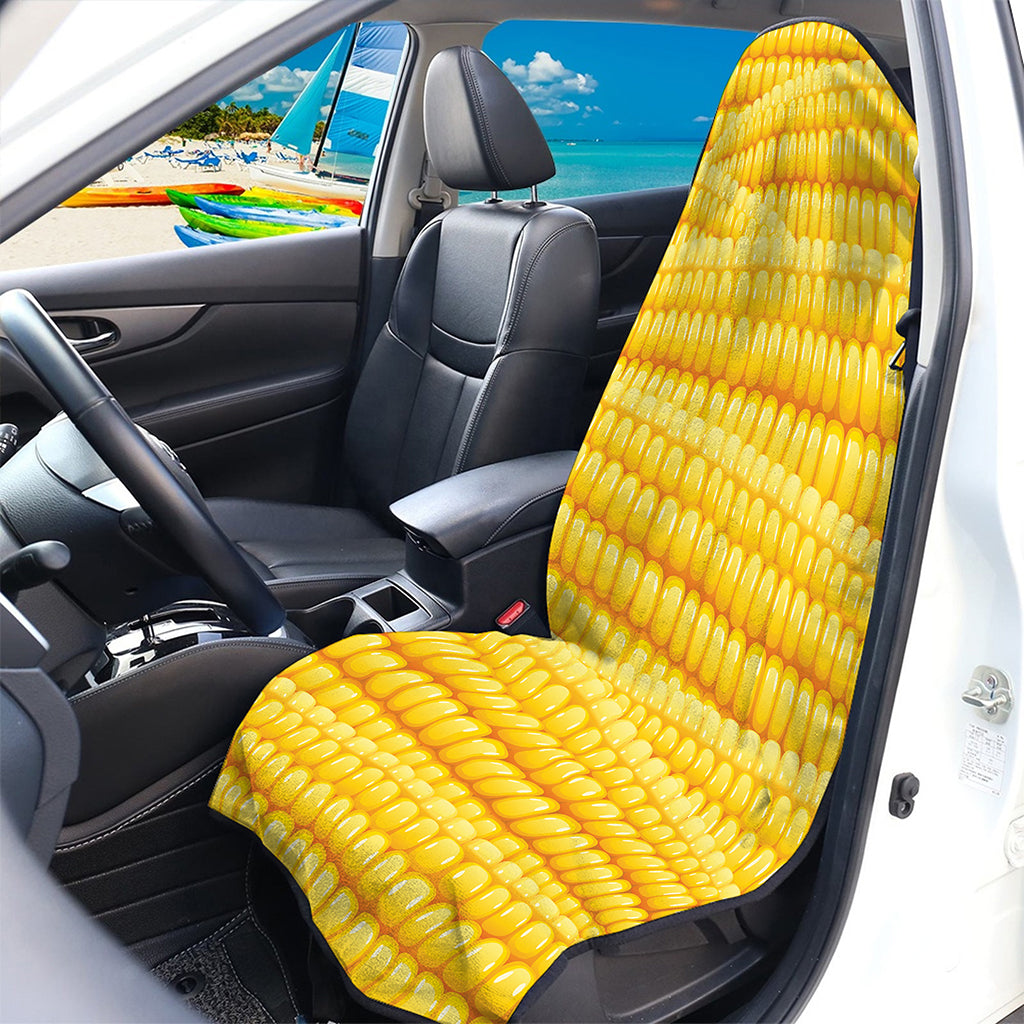 Corn Pattern Print Waterproof Car Seat Cover