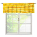 Corn Pattern Print Window Valance