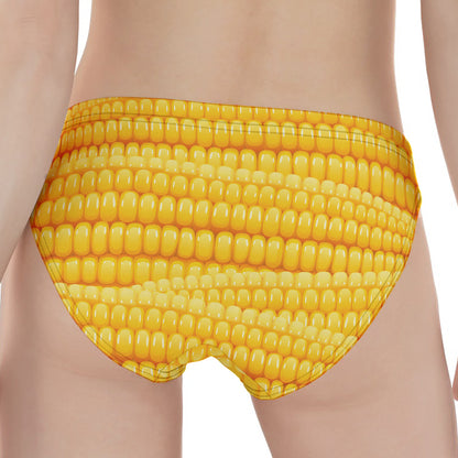 Corn Pattern Print Women's Panties