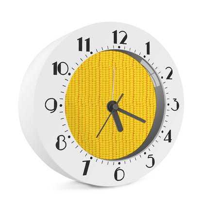 Corn Print Alarm Clock