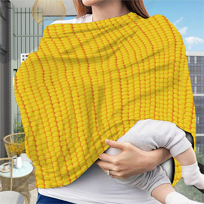 Corn Print Baby Seat Cover