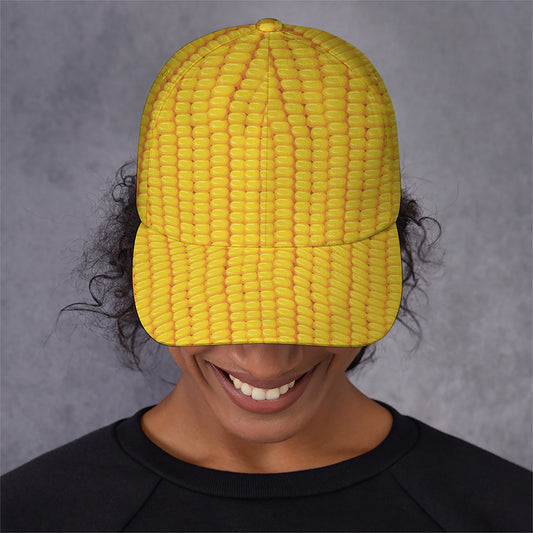 Corn Print Baseball Cap