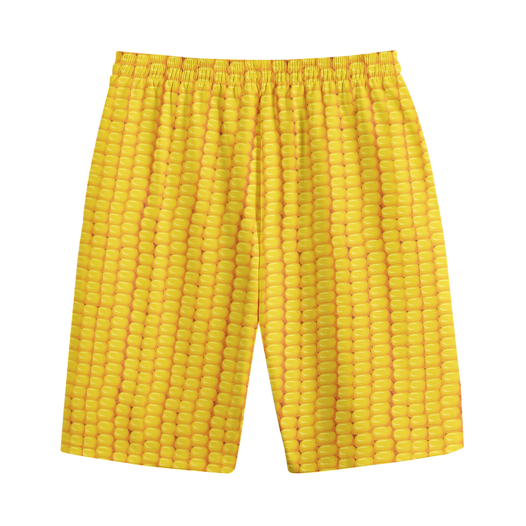 Corn Print Cotton Shorts