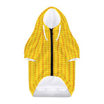 Corn Print Dog Zip Up Hoodie