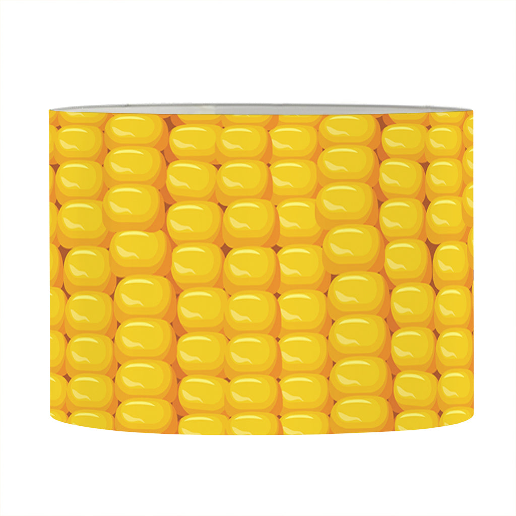 Corn Print Drum Lamp Shade
