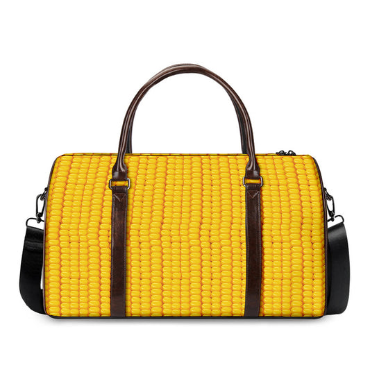Corn Print Duffle Bag