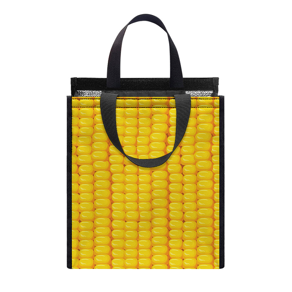 Corn Print Insulated Lunch Tote