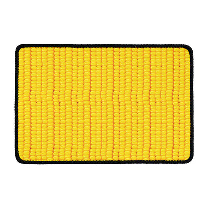 Corn Print Kitchen Mat