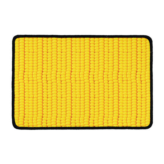 Corn Print Kitchen Mat