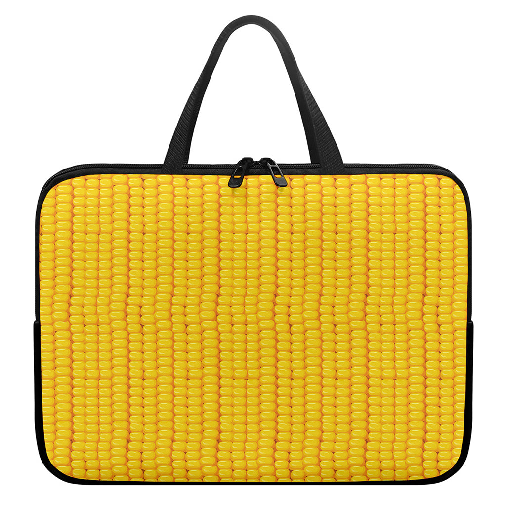 Corn Print Laptop Sleeve With Handle