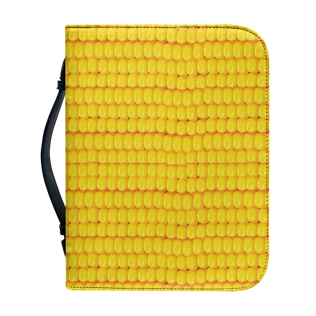 Corn Print Leather Bible Cover