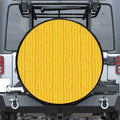 Corn Print Leather Spare Tire Cover