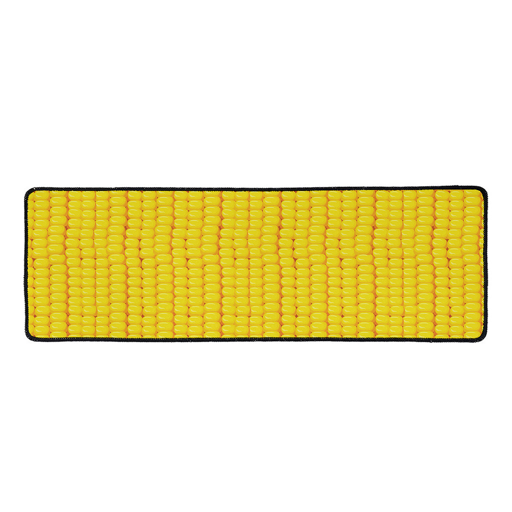 Corn Print Long Kitchen Mat