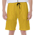Corn Print Men's Beach Shorts