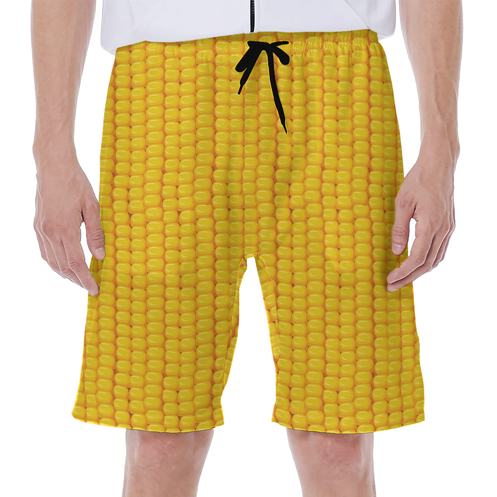 Corn Print Men's Beach Shorts