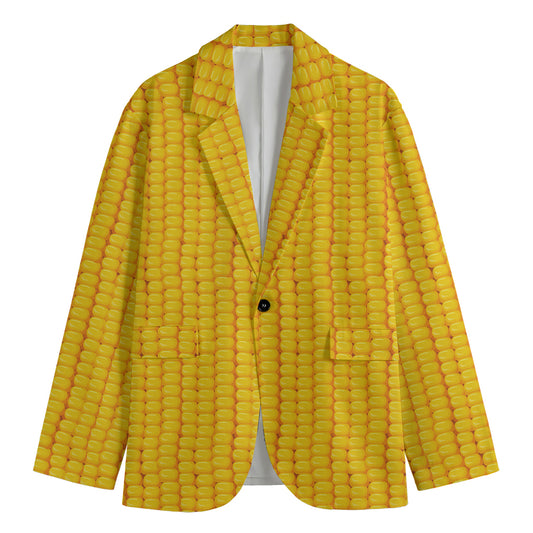 Corn Print Men's Blazer