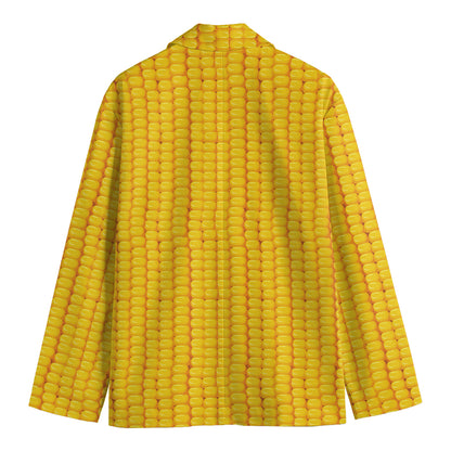 Corn Print Men's Blazer