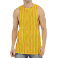 Corn Print Men's Muscle Tank Top