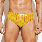 Corn Print Men's Swim Briefs
