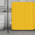 Corn Print Polyester Shower Curtain