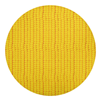Corn Print Round Blanket