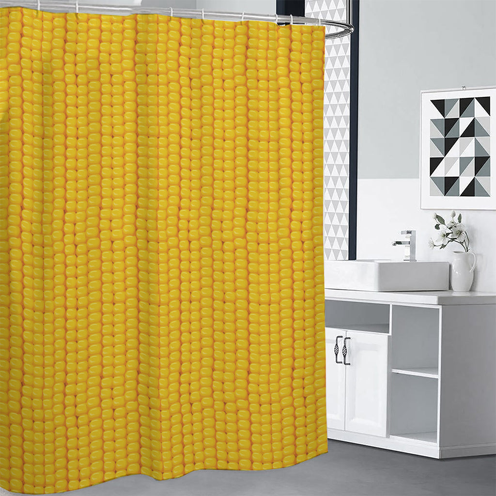 Corn Print Shower Curtain