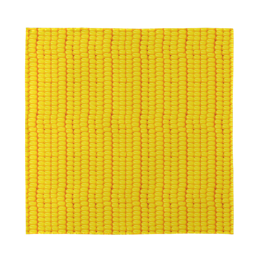 Corn Print Silk Bandana