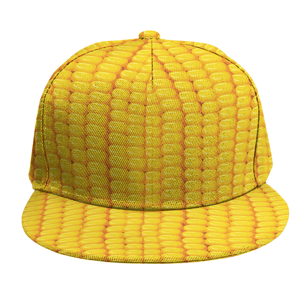 Corn Print Snapback Cap