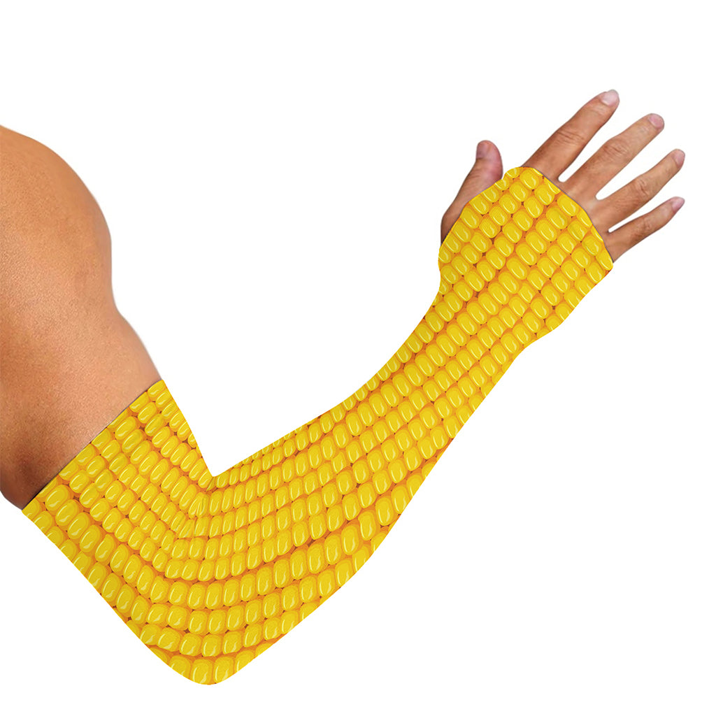 Corn Print Sun Protection Arm Sleeves