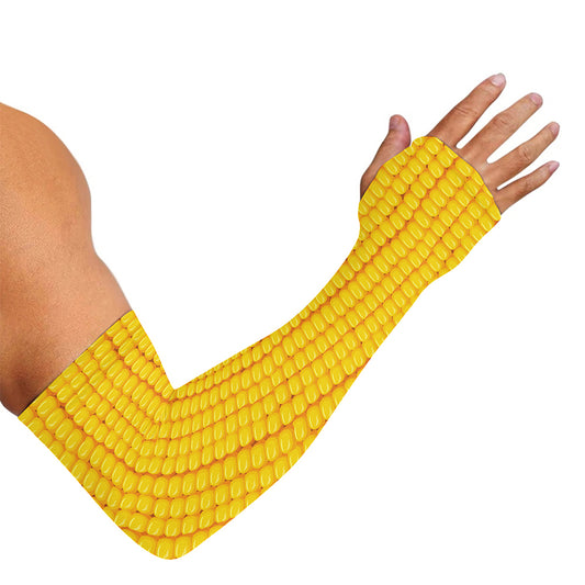 Corn Print Sun Protection Arm Sleeves