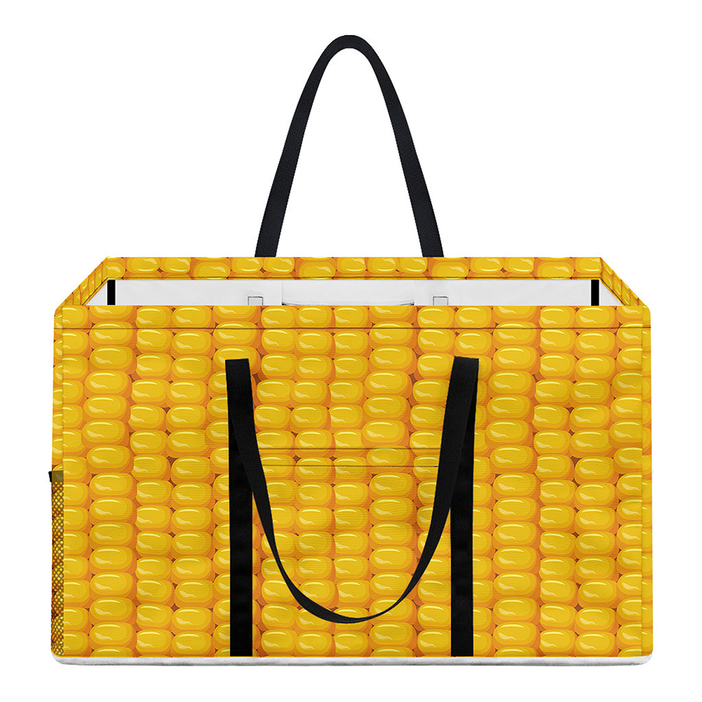 Corn Print Utility Tote Bag
