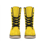 Corn Print Winter Boots