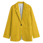 Corn Print Women's Blazer