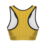 Corn Print Women's Sports Bra