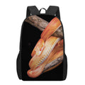 Corn Snake Print 17 Inch Backpack