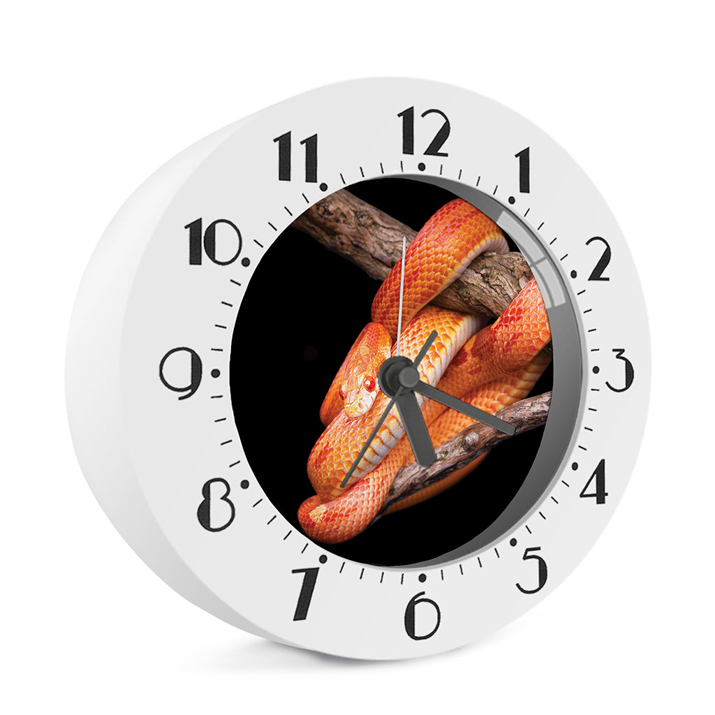 Corn Snake Print Alarm Clock