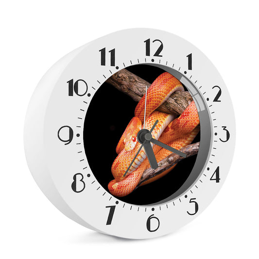 Corn Snake Print Alarm Clock