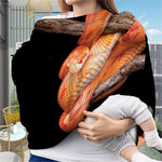 Corn Snake Print Baby Seat Cover