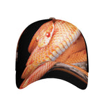 Corn Snake Print Baseball Cap