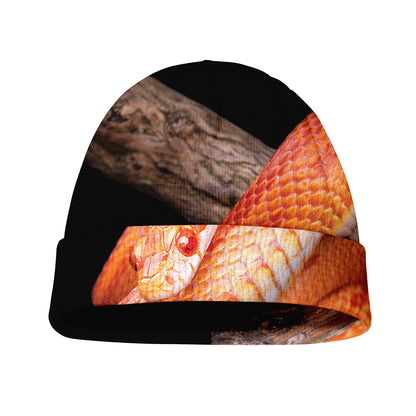 Corn Snake Print Beanie