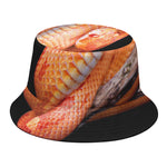 Corn Snake Print Bucket Hat